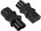 YACSEJAO 2 Pack C13 zu C6 Power Adapter IEC 320 C13 Female zu C6 Male 3-Pin AC Converter Stecker