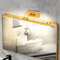 TYhogar LED Spiegelleuchte Badezimmer 60cm 15W, LED-Bilderleuchte Spiegel Beleuchtung Lampe 3 Farbtemperaturen Dimmbar Wandleuchte Touch-Schalter Spiegellampe für das bad