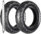 G.V.SHOP® 10X2.5 Zoll 45MM Vollgummirad für Elektroroller Scooter Scooter, Vollgummi, Kompatibel mit NINEBOT G30 Max, Xiaomi PRO 4, Anti-Rutsch, Vollgummireifen, 60/70-6.5 (Schwarz 2pcs+hebel)