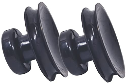 Homoyoyo Lot de 2 poignées de bol sonore Bodhisattva - Fournitures d'autel - Bol sonore - Ventouse - Décoration spirituelle - Bijoux - Accessoires de méditation - Poignée zen en caoutchouc