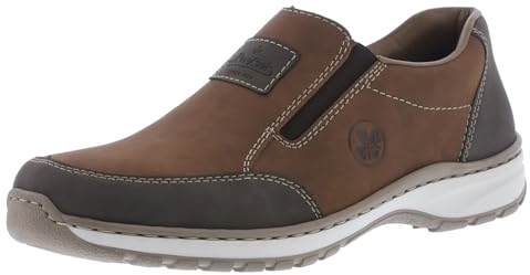 Rieker Herren 3354 Slipper, Braun, 40 EU Weit