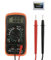 Digital Multimeter Voltmeter Battery Voltage Multi Tester AC DC Volt OHM Amp Current Meter Continuity Circuit Resistance Diode Ammeter Electrical Tester with Test Leads Backlight LCD Display