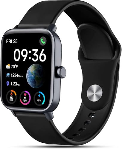 VELULYX Bracelet silicone pour Gloryfit Smart Watch P66/P66D/P72/P95, bracelet sport 22mm pour Veryfit IDW13/IDW15/IDW18/IDW19, TUYOM LW36, H1/D1,T50S, Y6, YB54, G39, AGPTE LW11 Smart Watch