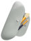 TUCANA Porta pennelli da trucco da viaggio con chiusura magnetica, organizza e fissa i tuoi pennelli (grigio), Grigio