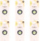 RUUM Auto-Lufterfrischer Creamy Vanilla - 6er Set je 4 ml, Duftclips für Lüftung & Innenraum