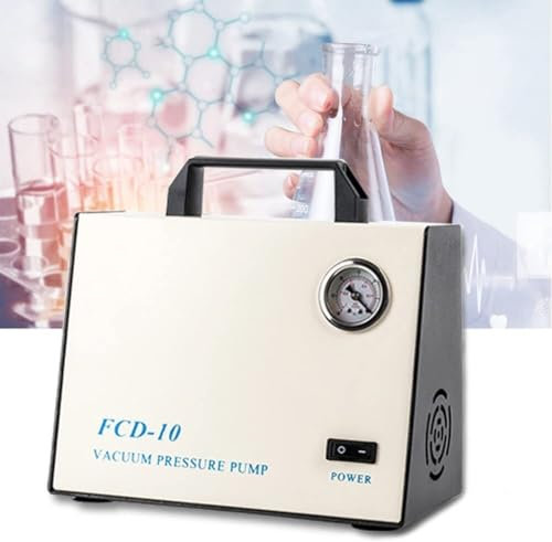 ZWQOZ Pompe à Vide à Membrane portative, Pompe à Vide de Laboratoire, Kit de Filtre de Pompe à Vide, adaptée au Laboratoire médical