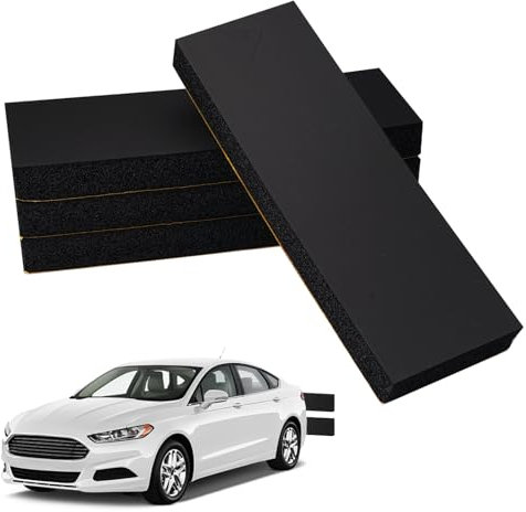 4 Stück Garagen Wandschutz 30 x 10 x 3 cm, Selbstklebend Autotür Wandschutz, Selbstklebender Kantenschutz Schaumstoff, Extra Dicker Auto Schutz Garage Türkantenschutz für Ihr Auto, Garagenwand