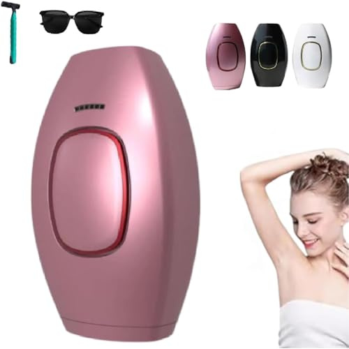 Bloomy Luminology IPL Epilierer, 5 Energiestufen, für Körper und Gesicht, Männer und Frauen (Rosa)