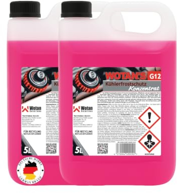 Wotan's 10L Kühlerfrostschutz G12 AF12 KONZENTRAT Kühlmittel (2x5 Liter)