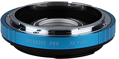 Fotodiox Pro Lens Mount Adapter Compatible with Canon FD and FL Lenses on Canon EOS EF/EF-S Cameras