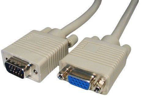 10m SVGA Extension Cable - Premium Quality/Video/Multiple Shielded / DB15 / Monitor/Lead