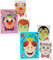 alles-meine.de GmbH 10 Stück/Masken basteln - Bastelbücher - mit je 10 verschiedenen Masken - z.B. Tiere - Clown - Prinz - Vögel - für kleine & große Kinder - passend für Kinde..