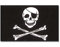 Flagge Pirat mit Knochen 90 * 150 cm Fahne
