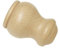 Gardinia Endstück Lugano für Ø 28 mm Natur, 4286
