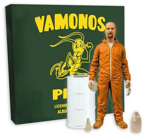 Breaking Bad Deluxe Actionfigur Walter White Orange Suit - Actionfigur