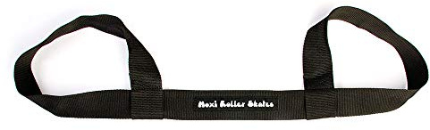 Moxi Skates – Rollschuh-Leine – modischer Transportgurt für Schlittschuhe | Schwarz