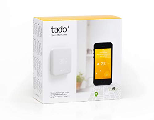 TADO 102460 Version 2, Tado Smart Thermostat Starter Kit, Matt White [Energy Class A]