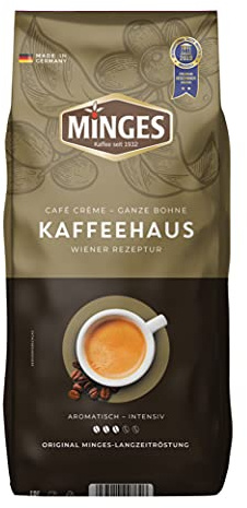 Minges Café Crème Kaffeehaus, 1 kg