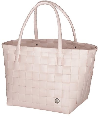 Handed By Handgewebt Paris shopper Tasche, Rosa (Nude), 27 x 31 x 24 cm