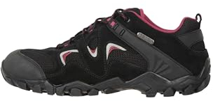 Mountain Warehouse Curlews Schuhe für Damen - Wasserfest, schnelltrocknend, Schuhe, lässig, Eva-Zwischensohle, Wanderschuhe, Laufsohle 100% Gummi - Für Wandern Schwarz Damen-Schuhgröße 39 DE