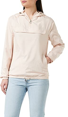 Urban Classics Femme Ladies Basic Pull Over Jacket Veste, rose clair, L EU