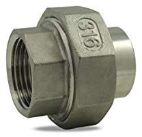 Union à portée conique femelle/à souder en inox 316-26.9mm