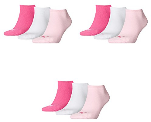 PUMA 3 Paar Sneaker Invisible Socken Gr. 35-49 Unisex für Damen Herren Füßlinge