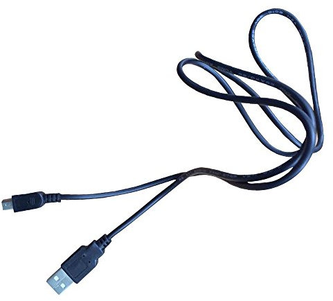 iTechCover® USB Cable Charging Cord/Charger Lead for Garmin Nuvi 2545 LMT 2585 TV 2515 LT 2415 LT 2445 2585TV GPS Sat Nav/Mini USB (1m / 3.3ft)