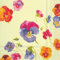 Boston International Papierservietten 6.5 x 6.5-Inches Paulina Light Green