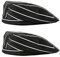 Ulalaza 2Pcs Kitchen Premium Chef Cap Hat Kreativer Baskenmützenhut für Catering Cook Bakers