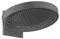 hansgrohe Duschkopf Regendusche Rainfinity (360mm, rund, 1 Strahlart, Wandmontage) Brushed Black Chrome