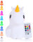 Kadoing® Einhorn Nachtlicht (Groß) - wiederaufladbare Nachtlampe mit Tippfunktion und Fernbedienung - Nachttischlampe für Kinder - Babylampe - Kinderlampe - Babyzimmer - Kinderzimmer - Kinderspielzeug