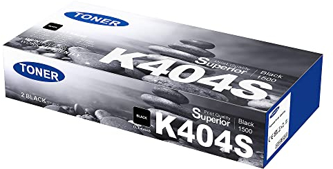 CLT-P404C K404S Toner Kompatibel für Samsung C480W Toner CLT-404S CLT-K404S CLT-C404S CLT-Y404S CLT-M404S 404S für Xpress SL C480W C480FW C430W C430 C480 C480FN C48X (Schwarz, 2er-Pack)