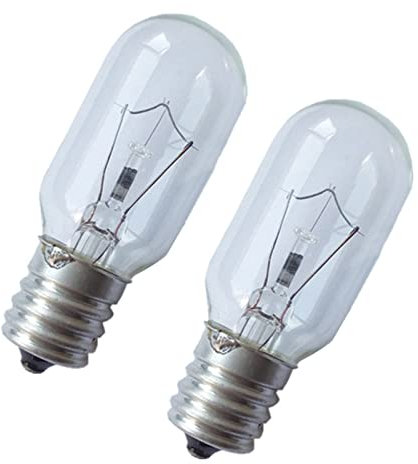 Oven Bulb High Brightness Professional Transparent Smooth Dimming Halogen Oven Light for Dryer White