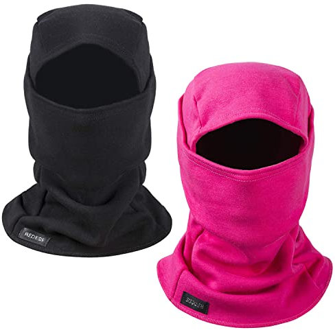 REDESS Warme Fleece Sturmhaube Winddichte Skimaske Kaltes Wetter Gesichtsmaske Motorrad Sturmhaube Kapuze Wärmer Wintersport Mütze