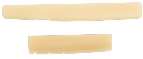 LYWSMSK Unbleached Acoustic Guitar Bone Nut & Saddle Set for YMH LL &A Series Acoustic Guitar 44mm / 75mm