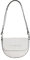 Calvin Klein Jeans Damen Sculpted Saddle BAG22 Mono K60K611223 Taschen, Weiß (White/Silver Logo)
