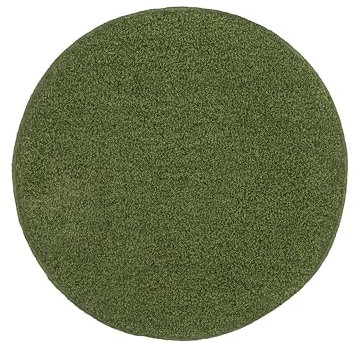 Kleine Wolke Badteppich, Relax Forest, 100 cm rund