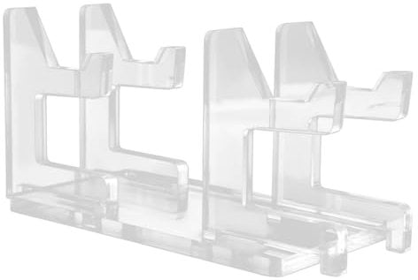 HOMSFOU Controller Stand Headphone Holder Acrylic Game Controller Display Rack for Universal Fit