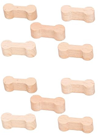 10 Stück Holz-Eisenbahnschienenverbinder, Holz-Eisenbahnschienen-Zubehör, kompatibel mit den meisten großen Holzeisenbahn-Sets