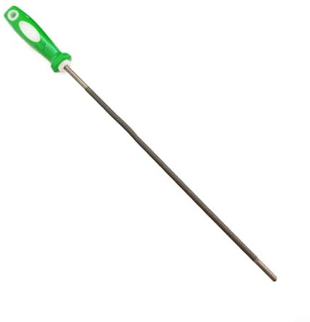 Afilador de limas de cadena de motosierra de acero de alto carbono, redondo, 1 pieza para lima de motosierra de carpintería (4 mm)