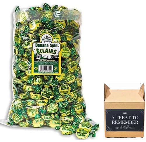 Wal ker's NONSUCH TOFFEE Walker's Nonsuch Banana Split Eclairs 1Kg