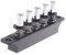 perfk Interruptor de Teclado para Campana extractora, 5 Botones, fácil de Instalar para Campana extractora de Cocina, Resistente, reemplazo