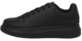 JACK & JONES Herren Jfwbolton Pu Sneaker Styd Sn, Black, 44 EU