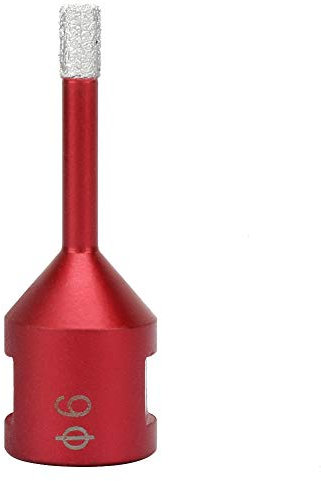 Koieam Taladro de núcleo, Broca de perforación soldada al vacío Sierra de corona para madera Cortador de corona Amoladora angular Sierra de corona (6mm)