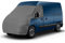 Opaltool Bâche de Protection Thermique Camping Car pour Renault Master Nissan NV400 Interstar Opel Movano, 420D Bâche de Protection Pare-Brise Camping Car Integrale avec 10 Bandages et Aimants