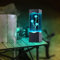 Changtai Quallen Lampe Lavalampe, Quallenlampe Schwebende Jellyfish Lava Lamp Farbwechsel LED Aquarium Stimmungslampe Fantasy Stimmungslicht Dekoration Geschenke für Männer Kinder Erwachsene