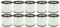 vhbw 10x Filtro plisado reemplaza Einhell 2351110 para aspiradora - blanco