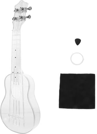 VICASKY 1 Juego de 21 Ukeleles Pequeña Guitarra Inflable Guitarras Para Adultos Guitarra Acústica Instrumentos Musicales Para Bebés Instrumento de Cuerda Air Nova