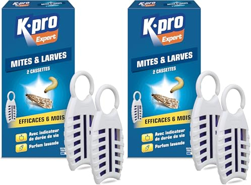Kapo Cassettes mites et larves x2 - L'étui de 2 (Lot de 2)